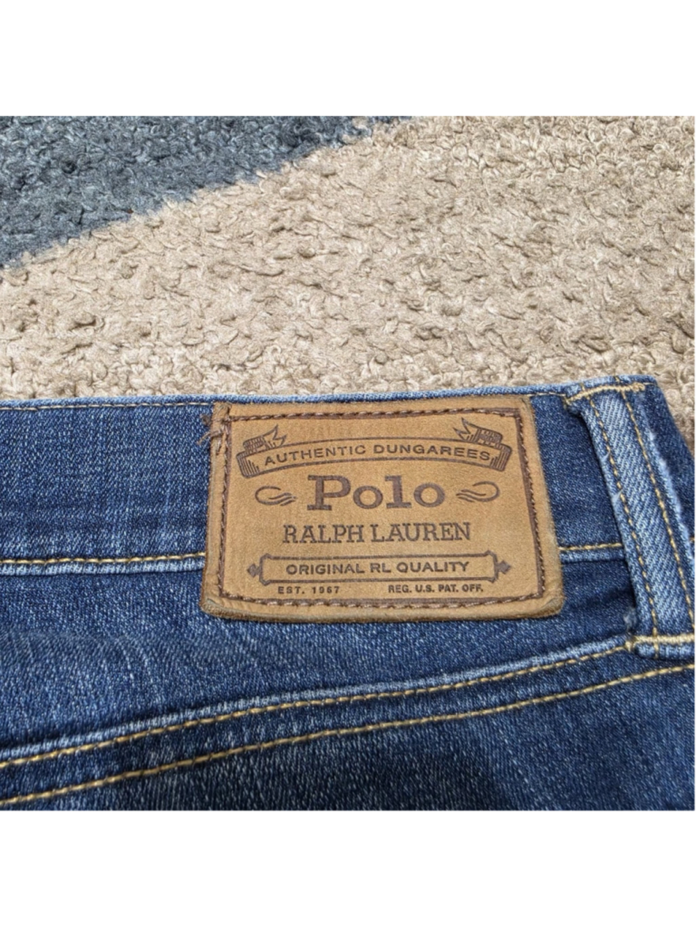 Polo Ralph Lauren Astor Slim Boyfriend Jeans Womens Size 28 Blue Stretch - Picture 5 of 10